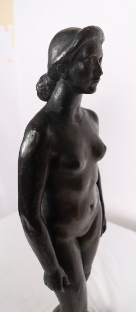 null TRÈS JOLI ET IMPORTANT BRONZE "FEMME NUE DEBOUT" de Josep BUSQUETS ODENA (1914-1998)

Bronze...