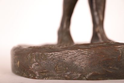 null SCULPTURE "NU FÉMININ" de Marie BERNIÈRES-HENRAUX (XIX-XXe)

Bronze original...
