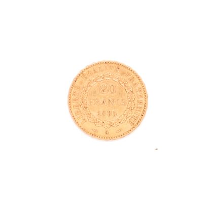 null CURRENCY 20 FRANCS GOLD 1895

French Republic