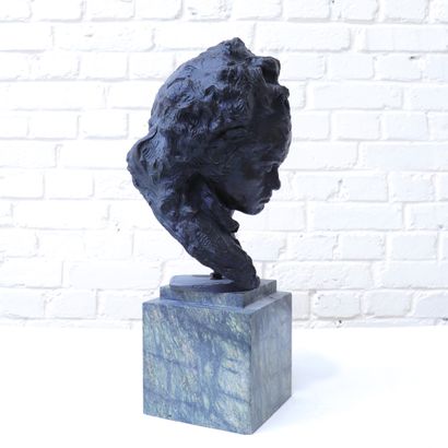 null SCULPTURE "BUSTE DE BEETHOVEN" de Fernand CIAN (c.1886-1954)

Bronze à la cire...