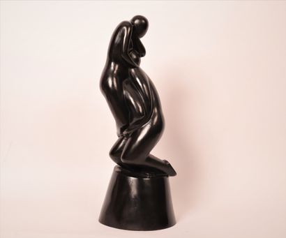 Auguste ZAMOYSKI 
GRANDE SCULPTURE « ENVOL » n°V" par Auguste ZAMOYSKI (1893-1970)

Bronze...