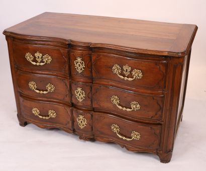 null VERY NICE CHEST OF DRAWERS LOUIS XV LYONNAISE OF FORM CROSSBOW OF CASTLE
Of...