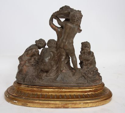 null TERRA Cotta "THE VENDANGES" by Fernand CIAN (1886-1954)
Terracotta sculpture...