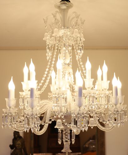 null IMPORTANT LIGHT "MODEL ZENITH" after BACCARAT
Crystal and glass molded and cut...