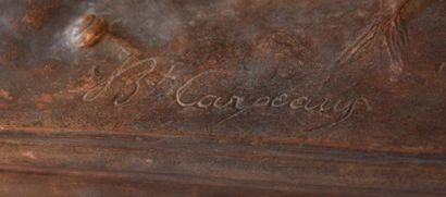 null LE PECHEUR A LA COQUILLE DE J.B CARPEAUX Terre cuite de J B Carpeaux (1827-1875),...