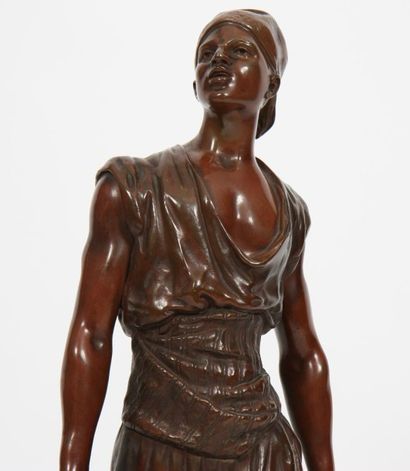 null PORTEUR D’EAU TUNISIEN

Sculpture en bronze à double patine représentant un...