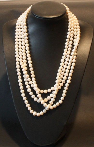 null SAUTOIR 

en perles de 6,5 et 8,5 mm

L : 2 m