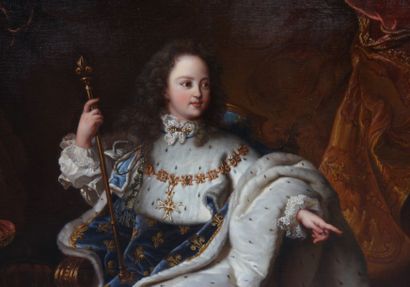 null TABLEAU "PORTRAIT ROYAL DE LOUIS XV ENFANT"

Huile sur toile encadrée représentant...