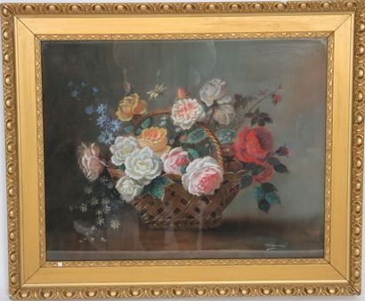 null PASTEL "BOUQUET DE FLEURS "

Pastel sous verre et encadré, représentant un bouquet...
