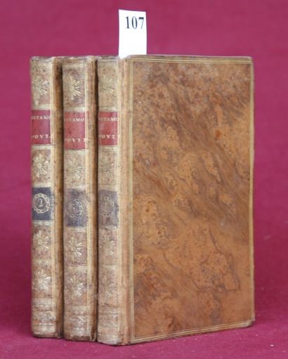 null LES MATAMORPHOSES d’OVIDE traduction de Jouvency.

Paris AN VII. 3 volumes reliés...