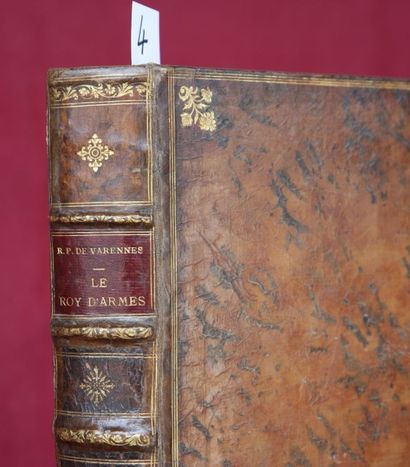 null LE ROY d’ARMES par Marc Gilbert de VARENNES.

Paris 1640, in-folio relié plein...