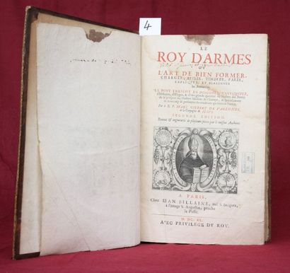 null LE ROY d’ARMES par Marc Gilbert de VARENNES.

Paris 1640, in-folio relié plein...