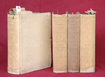 null COLLECTION de DOCUMENTS INEDITS de l’HISTOIRE de France.

Lot de 4 volumes....