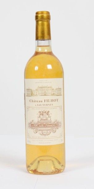 null 1 bouteille 75cl Sauternes 2003

Château Filhot

Grand cru classé

appellation...