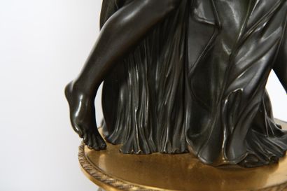 null IMPORTANTE PAIRE DE CANDELABRES LOUIS XVI
Paire de grands candélabres en bronze...