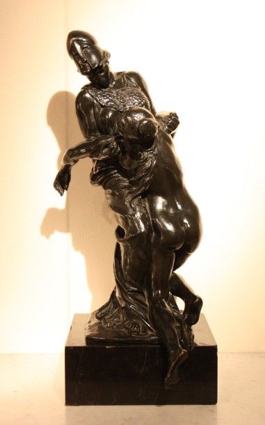 null LA SAGESSE SOUTENANT LA LIBERTE

Bronze signé d'Aimé Jules Dalou (1838-1902)...