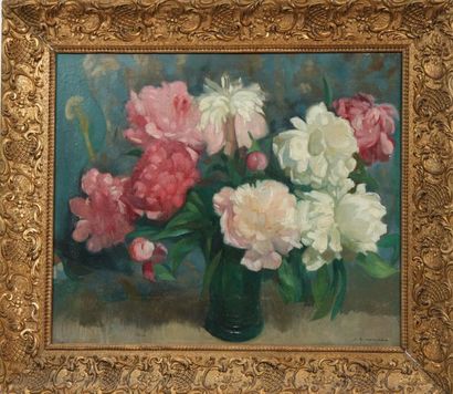 null TABLEAU "BOUQUET DE FLEURS"

Huile sur panneau, encadrée, signée "J.F. CANEDA"

Epoque...