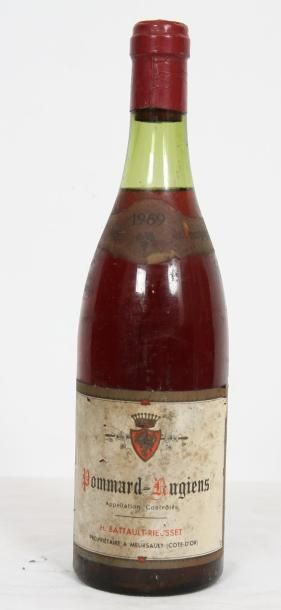null 1 bouteille de POMMARD RUGIENS 1969

H. BATTAULT-RIEUSSET propriétaire à Me...