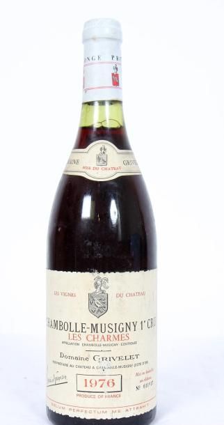 null 1 bouteille de CHAMBOLLE-MUSIGNY 1er CRU "LES CHARMES" 1976

Domaine GRIVEL...