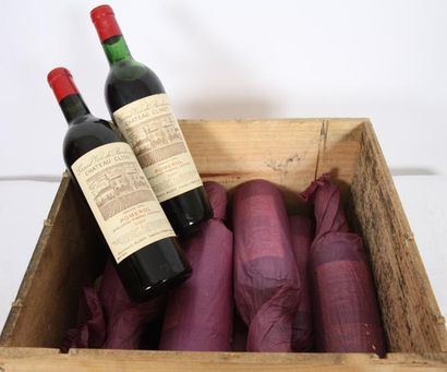 null 10 bouteilles CHATEAU CLINET POMEROL Grand Cru 1969

Georges AUDY