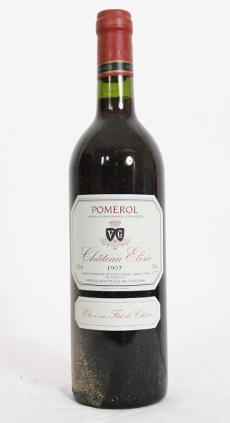 null 1 bouteille Château ELISEE POMEROL 1997
