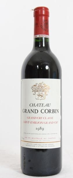 null 1 bouteille Château GRAND CORBIN GRAND CRU CLASSE SAINT EMILION GRAND CRU 1...