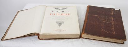 null 2 VOLUMES "L'ALBUM DE LA GUERRE 1914-1919" PARIS L'ILLUSTRATION 1925