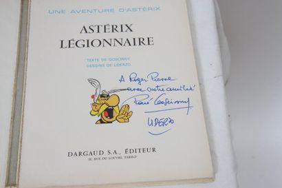 null "ASTERIX LEGIONNAIRE" Dédicacé par GOSCINNY et UDERZO à ROGER- PIERRE (1923-2010)

Edition...