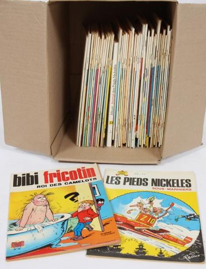 null LOT D'UNE 40AINE DE BD "BIBI FRICOTIN" ET "LES PIEDS NICKELES"

En albums souples...