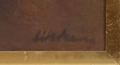 null TABLEAU "LES TERRASSIERS" DE LISKENNE (1929-2005)

Huile sur toile signée, contresignée...