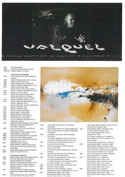 null TABLEAU "ABSTRACTION" 2008 DE GUSTAVO VASQUEZ (1943)

Huile sur toile signée...