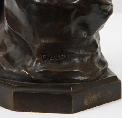 null BRONZE "LA VERITE MECONNUE" DE DALOU (1838-1902)

Bronze patiné, à base moulurée...
