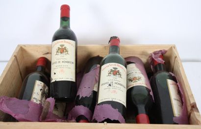 12 bouteilles CHATEAU GRAVES DE MONBRISON...