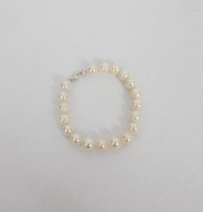 null BRACELET DE PERLES BLANCHES

Perles 9 mm env.