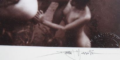 null PHOTOGRAPHIE "JAPONAISES" DE DAVID HAMILTON

Tirage en sépia, signé du cachet...