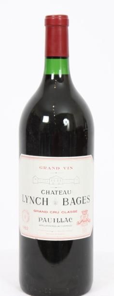 null 1 magnum LYNCH-BAGES Pauillac 1982