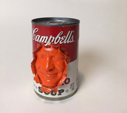 null GREGOS

Sulpture "CAMPBELL SOUP ORANGE" 2017

Sculpture en métal et visage en...