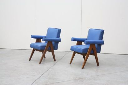 null Pierre JEANNERET (1896-1967)

Ensemble de deux "senate-committee Chairs" en...