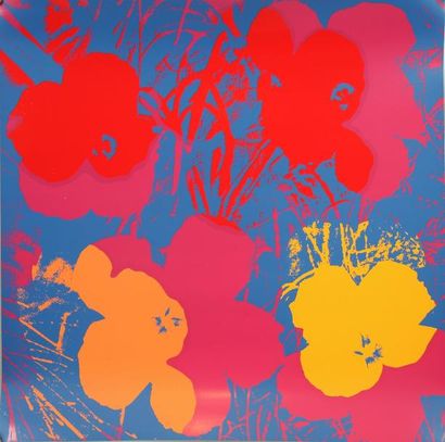 null SERIGRAPHIE "FLOWERS" D'APRES ANDY WARHOL (1928-1987)

Sérigraphie couleurs

Edition...