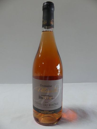 null 11 Côtes du Rhône Rosé Domaine de Villessèche La Compagnie Rhodanienne 2014