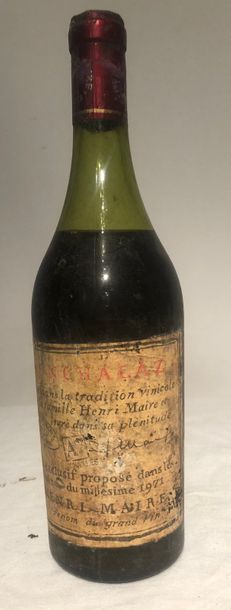 null 1 bouteille de "MONTCHALAZ" Henri MAIRE ROUGE s.d.