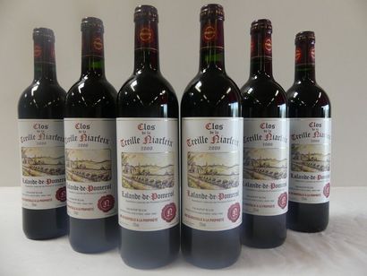 null 6 Lalande de Pomerol Le Clos de la Treille Niarfeix Grand Millésime 2000