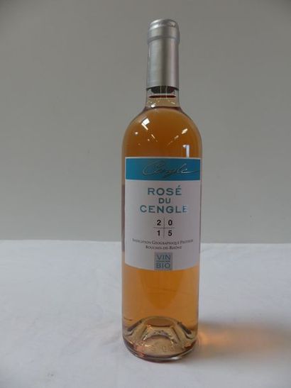null 17 Rosé du Cengle Issu de la Culture bio Rosé du Rhône 2015