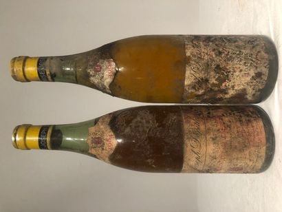 null Lot de 2 bouteilles de "PULIGNY MONTRACHET" Clos des Caillerets Joseph DROUIN...