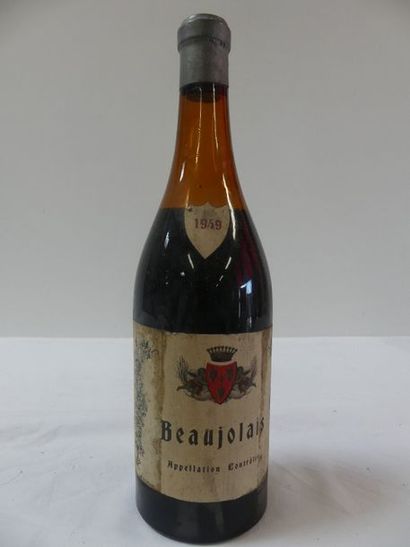 null 1 Beaujolais 1949 (ME, étiquette tâchée)