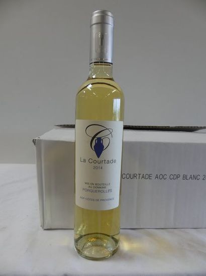 null 12 Provence Blanc La Courtade Domaine de Porquerolles 2014 50 cl