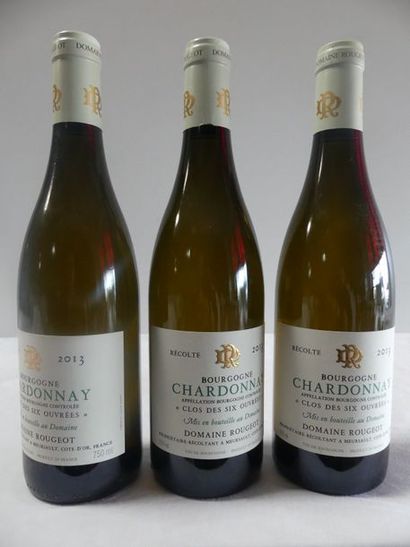 null 3 Bourgogne Blanc Le Clos des Six ouvrées Domaine Rougeot 2013