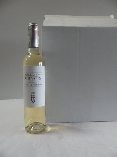 null 12 Côtes de Provence Blanc La Réserve des Vidaux 50 cl 2016