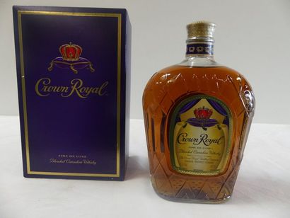 null 1 Coffret d'1 Whisky 100 cl Crown Royal Fine de luxe du Canada