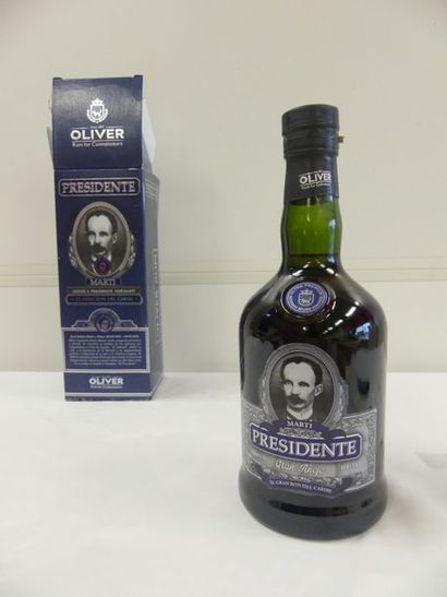 null 1 Coffret d'1 Rhum Presidente Ultra Premium, Gran Anejo, Marti El Gran Ron des...